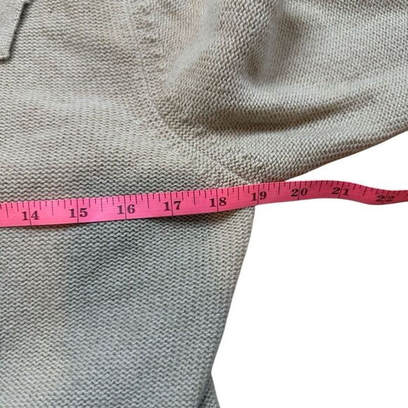 Patagonia Women’s 100% Cashmere Knit Better Sweater Coat Tan Medium - Picture 8 of 10